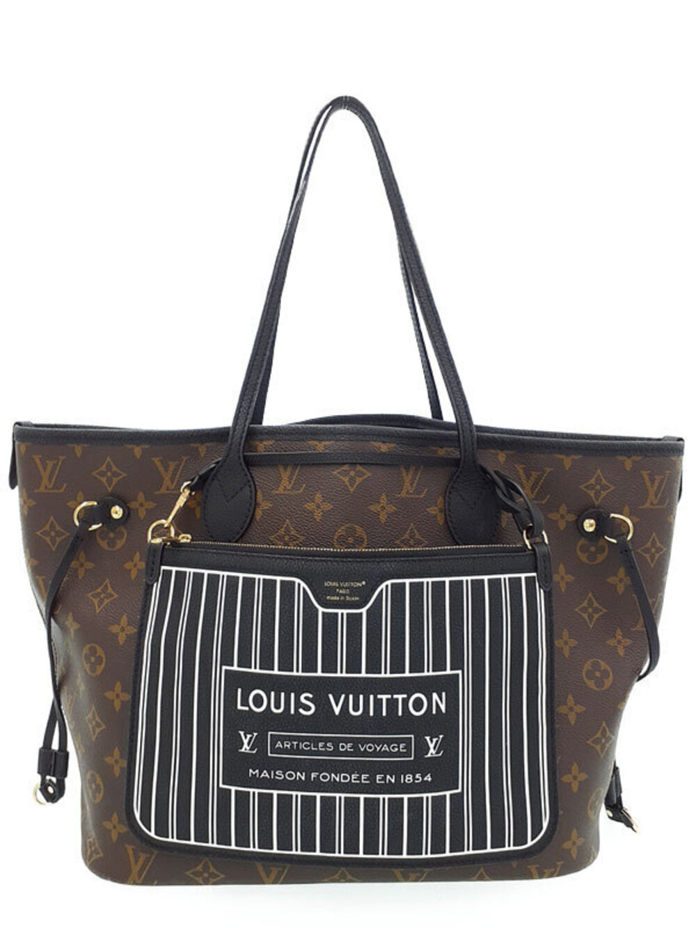 Louis Vuitton Monogram Neverfull Inside Out Tote Bag